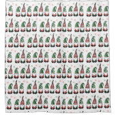 Rideaux De Douche Motif des Gnomes de Noël (Devant)