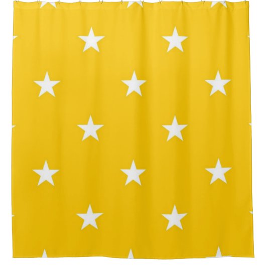 Rideaux De Douche Motif d'étoiles (Devant)