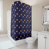 Rideaux De Douche Motif d'Halloween (En situation)