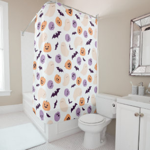 Rideaux De Douche Motif d'Halloween pour enfants amusants