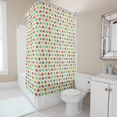 Rideaux De Douche Motif d'oiseaux (En situation)