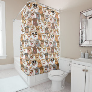 Rideaux De Douche Motif du Chihuahua