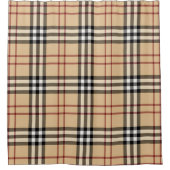 Rideaux De Douche Motif écossais de Tartan (Devant)