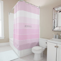 Motif en bande rose chic