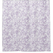 Rideaux De Douche Motif en marbre (violet) (Devant)