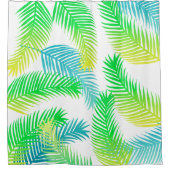 Rideaux De Douche Motif feuille Palm (Devant)