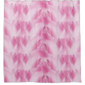 Rideaux De Douche motif feuille, rose (Devant)