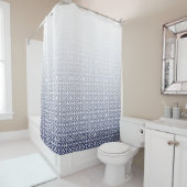 Rideaux De Douche Motif fleur de lis (En situation)