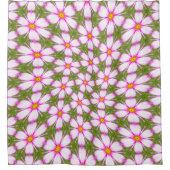 Rideaux De Douche Motif Fleurs Cosmos (Devant)