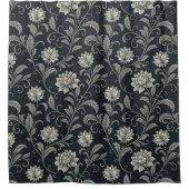 Rideaux De Douche Motif Fleurs Gothiques (Devant)