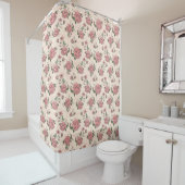 Rideaux De Douche Motif floral 5 (En situation)