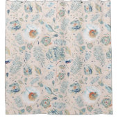 Rideaux De Douche Motif Floral D'Automne Hydrangea Et Peony (Devant)