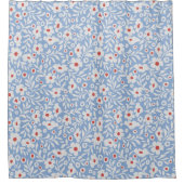 Rideaux De Douche Motif floral du bois (Devant)