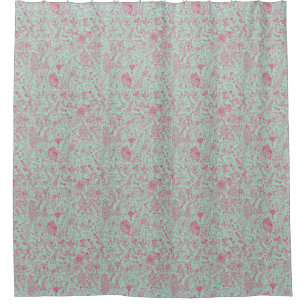 Rideaux De Douche Motif floral mignon d'été