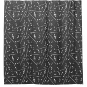 Rideaux De Douche Motif Flute Music Note (Devant)