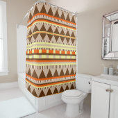 Rideaux De Douche Motif géométrique (En situation)