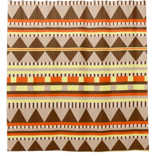 Rideaux De Douche Motif géométrique (Devant)