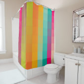 Rideaux De Douche Motif géométrique abstrait (En situation)