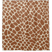 Rideaux De Douche Motif Giraffe (Devant)