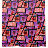 Rideaux De Douche Motif Ladybug & Tikki (Devant)