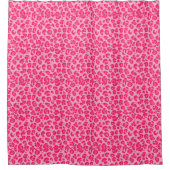 Rideaux De Douche Motif léopard rose (Devant)
