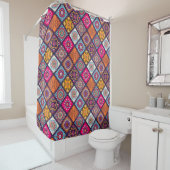Rideaux De Douche Motif Mandala (En situation)