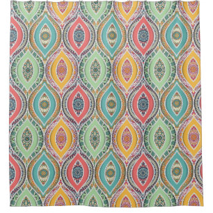 Rideaux De Douche Motif Mandala