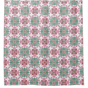 Rideaux De Douche Motif marocain en carreaux