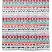 Rideaux De Douche Motif mexicain de Frida Kahlo | (Devant)