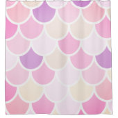 Rideaux De Douche Motif moderne couleur sirène rose (Devant)