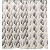 Rideaux De Douche Motif moderne de pluie (Devant)