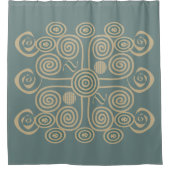 Rideaux De Douche motif moderne et élégant (Devant)