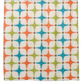 Rideaux De Douche Motif moderne étoile du milieu du siècle (Devant)