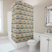 Rideaux De Douche Motif Modesto (En situation)