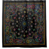 Rideaux De Douche Motif multicolore (Devant)