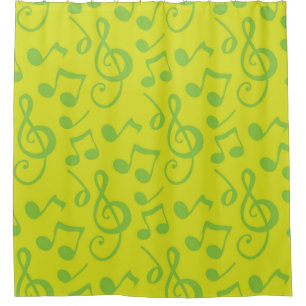Rideaux De Douche Motif musical