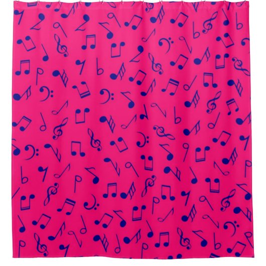 Rideaux De Douche Motif musical (Devant)