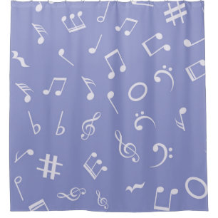 Rideaux De Douche Motif musical