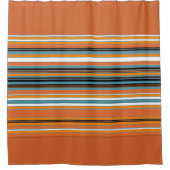 Rideaux De Douche Motif orange trié (Devant)