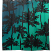 Rideaux De Douche Motif Palm Tree (Devant)