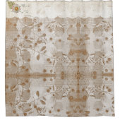 Rideaux De Douche motif-papier numérique (Devant)