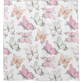 Rideaux De Douche Motif papillon (Devant)