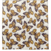Rideaux De Douche Motif papillon de femme peinte (Devant)