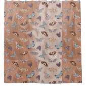 Rideaux De Douche Motif papillon de la teigne (Devant)