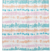 Rideaux De Douche Motif Pastel Batik (Devant)
