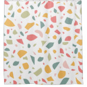 Rideaux De Douche Motif pastel moderne (Devant)