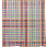 Rideaux De Douche Motif pastel pointillé (Devant)