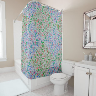 Rideaux De Douche motif plante A10.b LGrey BG