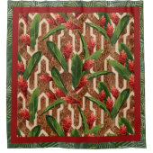 Rideaux De Douche Motif Plante tropical (Devant)