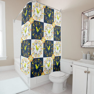 Rideaux De Douche Motif populaire de Pâques de poulet